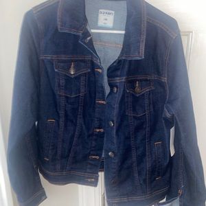 dark denim Old Navy denim jacket